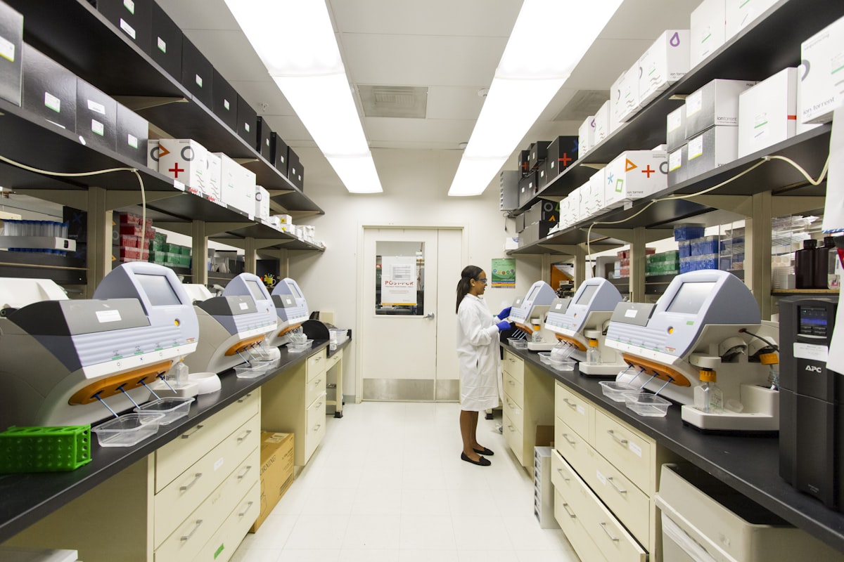 A clinical laboratory processing biomarker panels